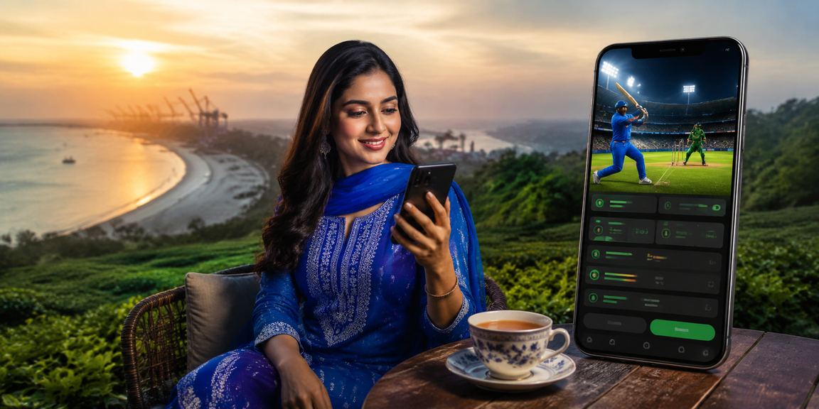 চট্টগ্রামে ক্রিকেট বেটিং উপভোগ করছেন একজন বাংলাদেশি ব্যবহারকারী